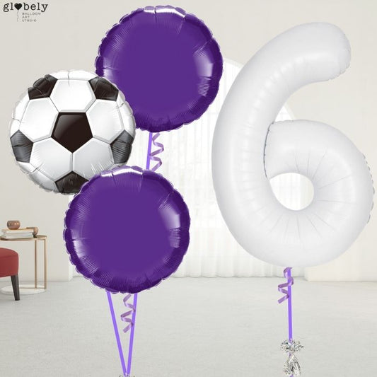 Caja GloBOOM con globos Fútbol Real Madrid