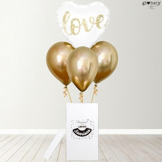 Caja GloBOOM con globos Lovely