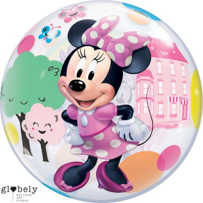 Globo bubble Minnie Mouse fun