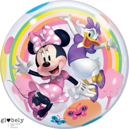 Globo bubble Minnie Mouse fun