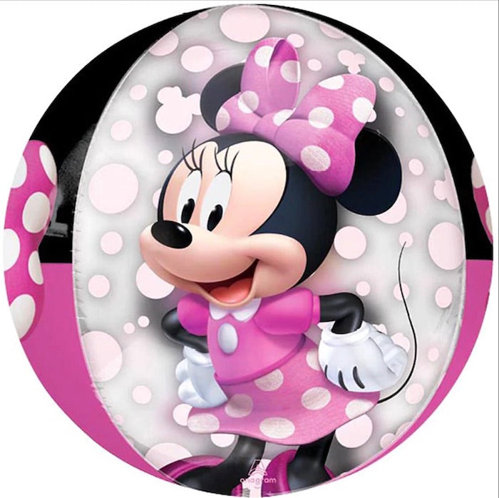 Globo burbuja Minnie Mouse forever HE
