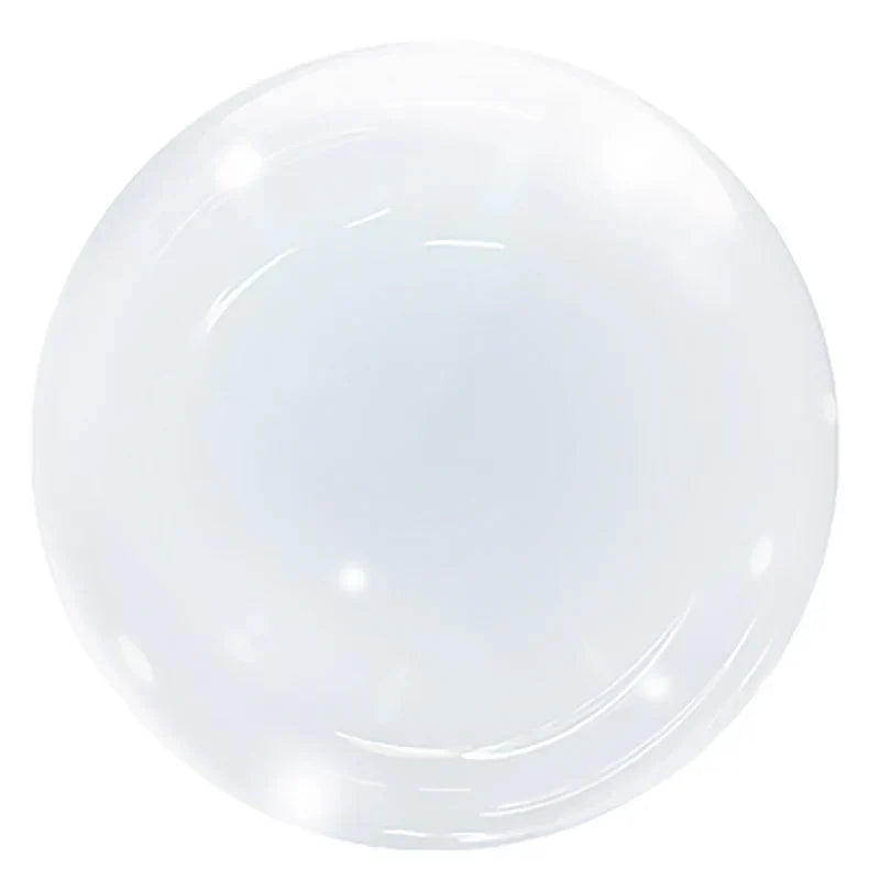 Globo burbuja transparente 90cm inflado