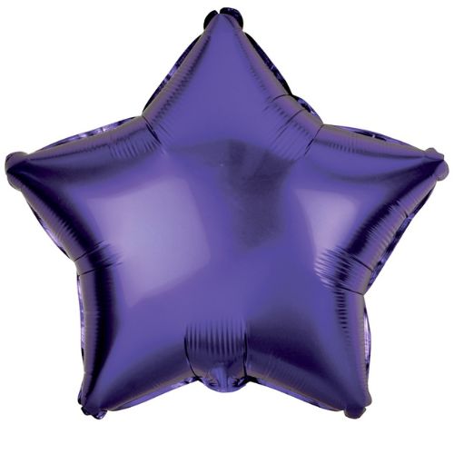 Globo estrella violeta