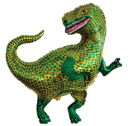 Globo dinosaurio Tyranosaurus Rex inflado