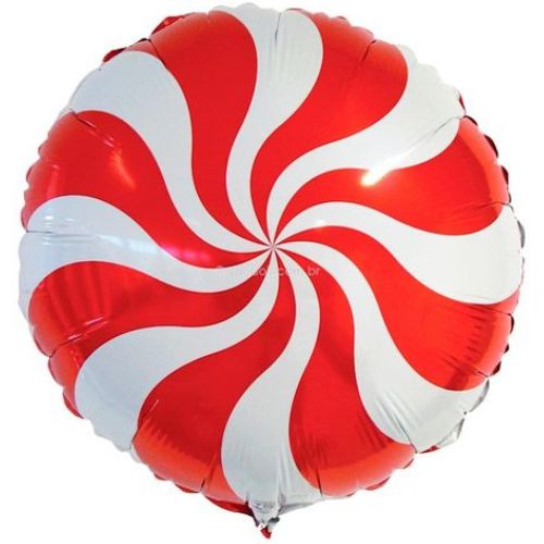 Globo caramelo rojo