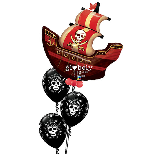 Ramo de globos Piratas del Caribe