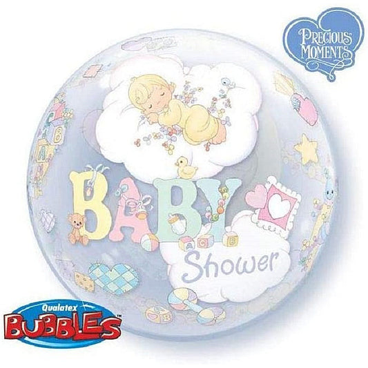 Globo bubble baby shower inflado