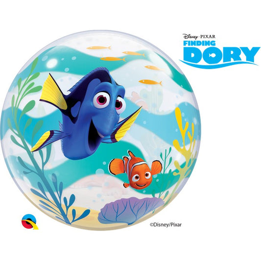 Globo bubble buscando a Dory