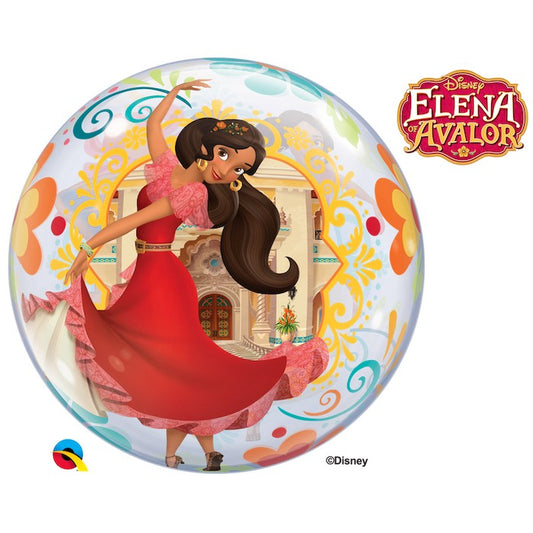 Globo bubble Elena de Avalor inflado