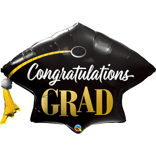 Globo foil gorro graduado congratulations