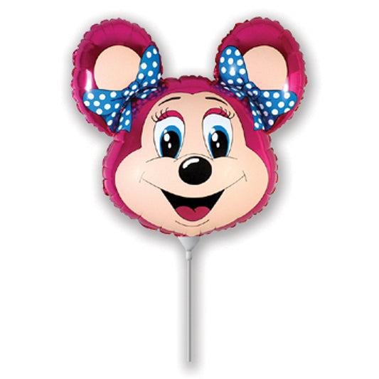 Globo foil mini lolly mouse