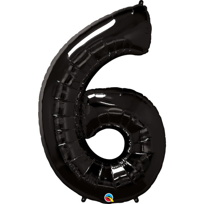 Globo foil numero negro 102cm