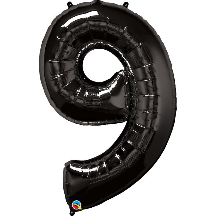 Globo foil numero negro 102cm