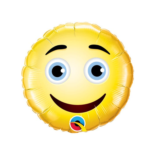 Globo foil mini redondo smiley