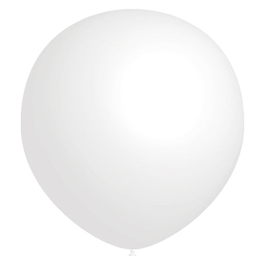 Globo gigante blanco