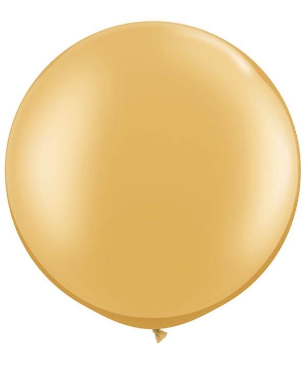 Globo gigante oro