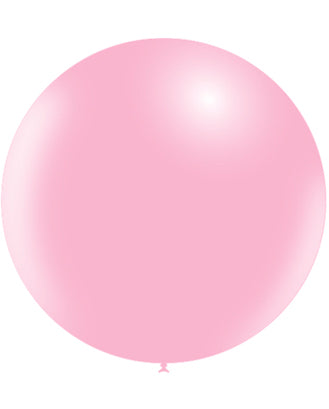 Globo gigante rosa bebé