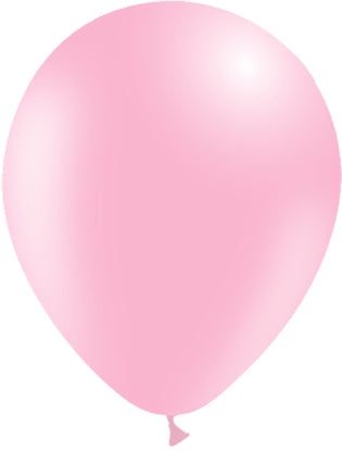 Globo látex rosa bebe