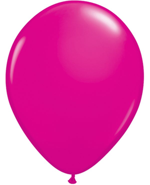 Globo látex rosa frambuesa